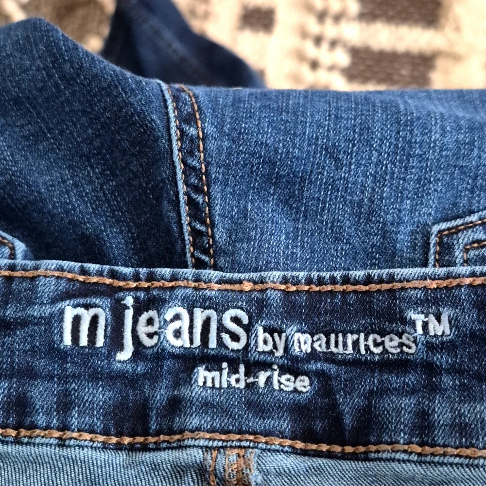 Maurices M Mid-Rise Stretch Straight Leg Jeans 18W